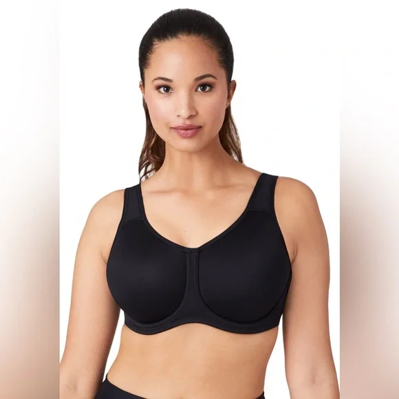 Wacoal Simone Sport Underwire Bra - Black (32DD) - Picture 1 of 6